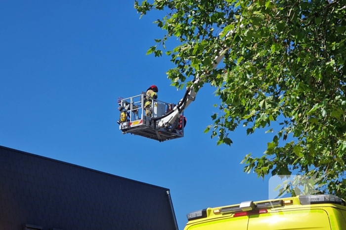 Rookontwikkeling bij brand in woning