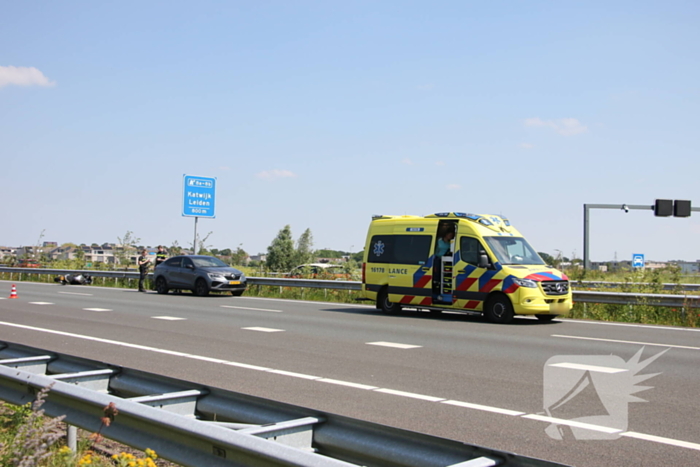 Motorrijder gewond bij ongeval met auto