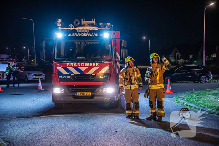Flinke rookontwikkeling bij brand in garagebedrijf
