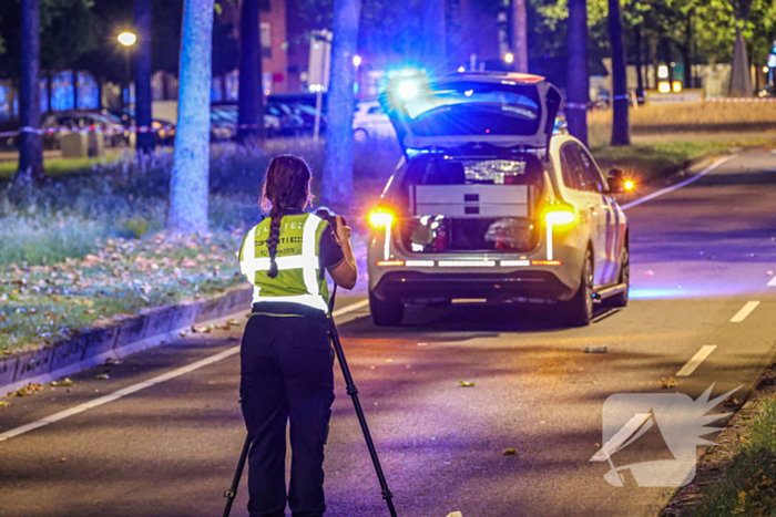 Politieauto betrokken bij ernstig ongeval