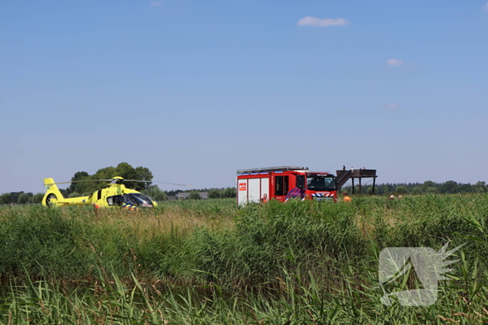 Hulpdiensten groots ingezet bij ernstig ongeval