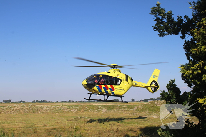 Traumateam ingezet voor medische noodsituatie