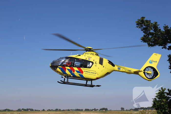 Traumateam ingezet voor medische noodsituatie