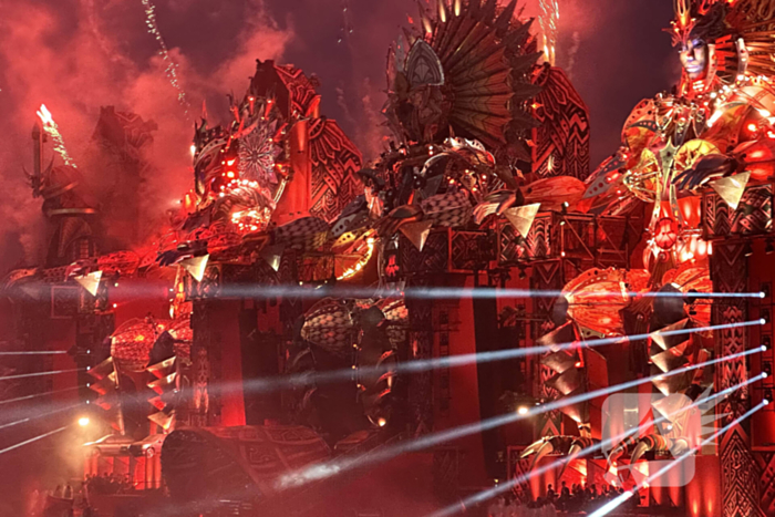 Forse brand op mainstage Defqon 1 festival