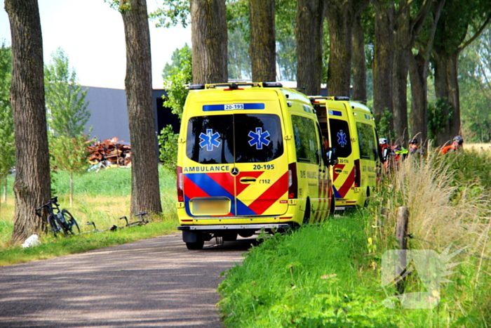 Wielrenners gewond na valpartij