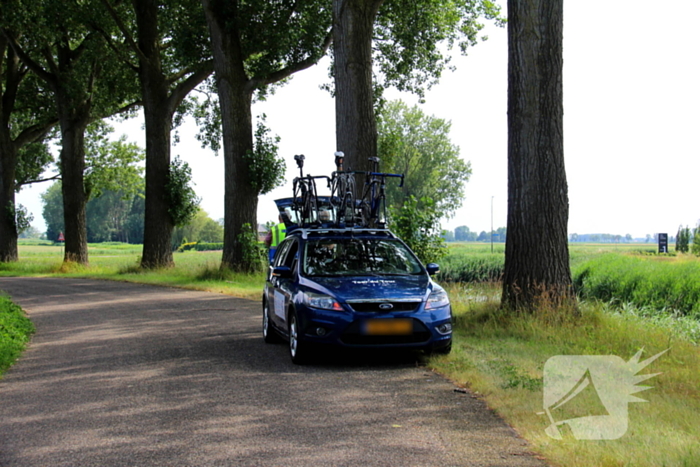 Wielrenners gewond na valpartij