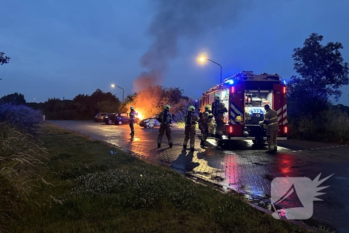 Flinke schade na autobrand