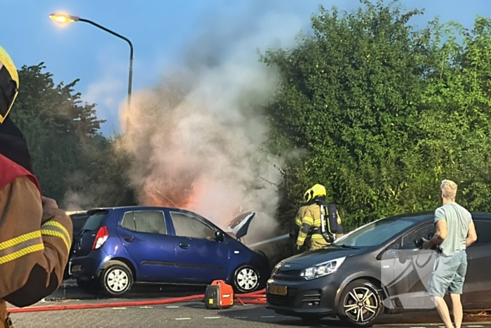 Flinke schade na autobrand