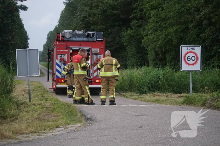 Broeibrand in hooibalen