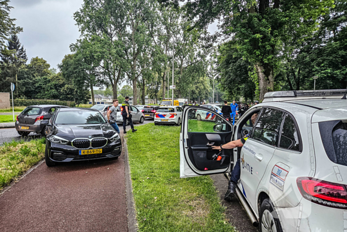 Persoon aangehouden na een conflict