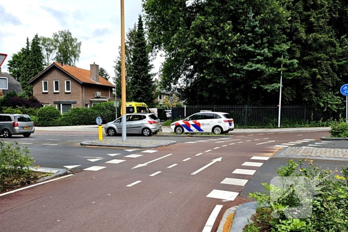 Fietser geschept door automobilist