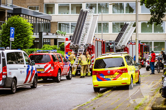 Brandweer Ingezet voor brand in toilet
