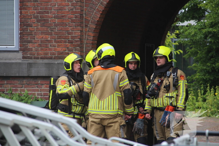 Brand invluchtelingenopvang snel onder controle