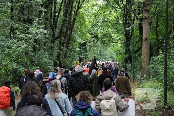 Demonstratie tegen de rechtsstaat