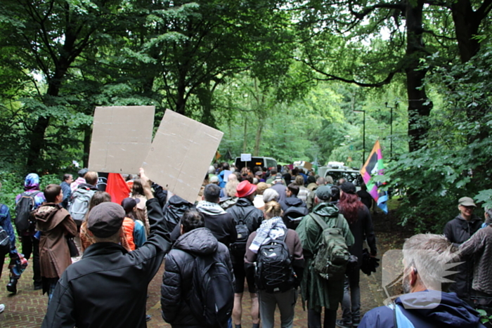 Demonstratie tegen de rechtsstaat