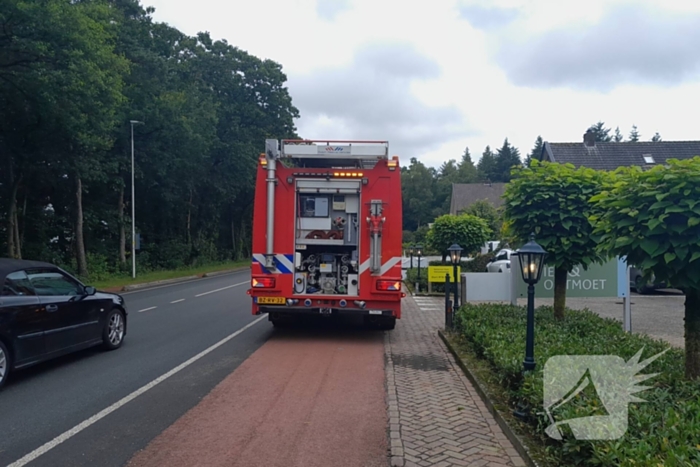 Gasleiding geraakt tijdens graaf werkzaamheden
