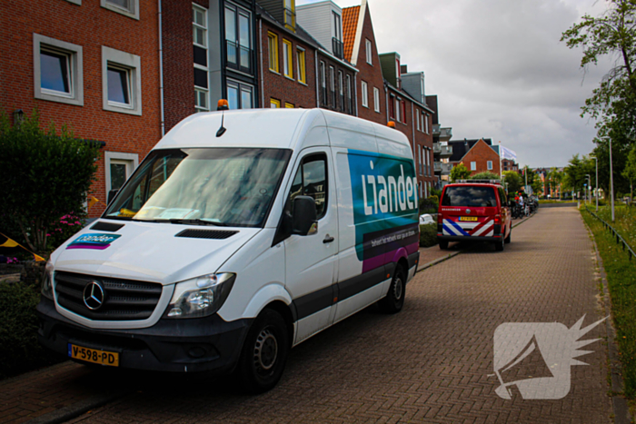 Brandweer gebeld voor gaslucht in woning