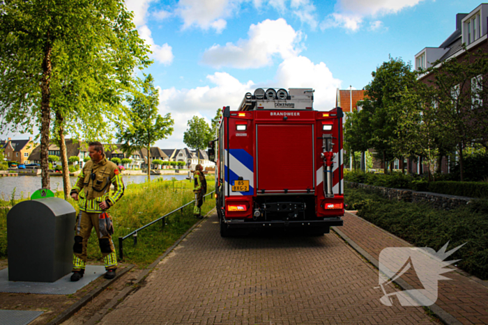 Brandweer gebeld voor gaslucht in woning