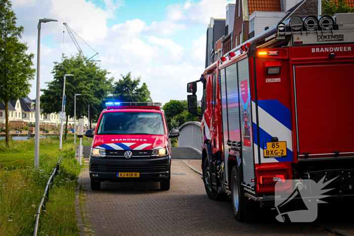 Brandweer gebeld voor gaslucht in woning