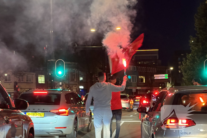 Kruising bezet door Turken na EK-winst