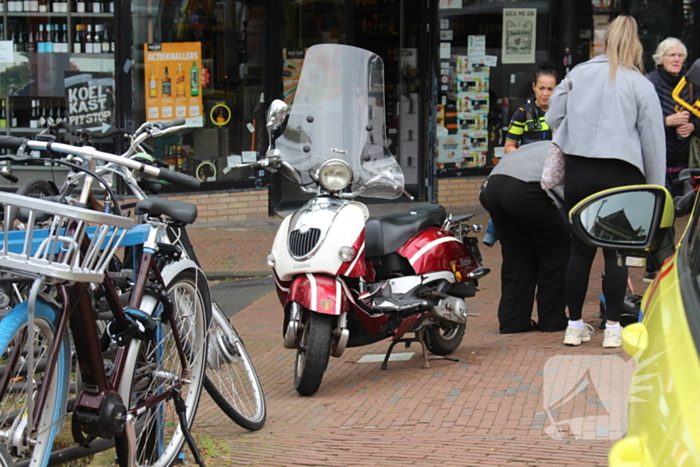 Scooterrijder aangereden door automobilist