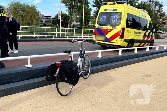 Fietsster overreden na valpartij