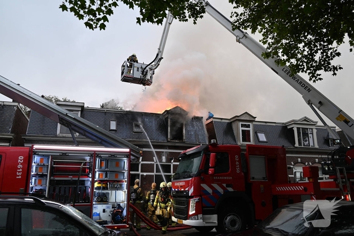 Woningbrand veroorzaakt flinke schade
