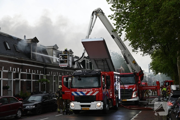 Woningbrand veroorzaakt flinke schade