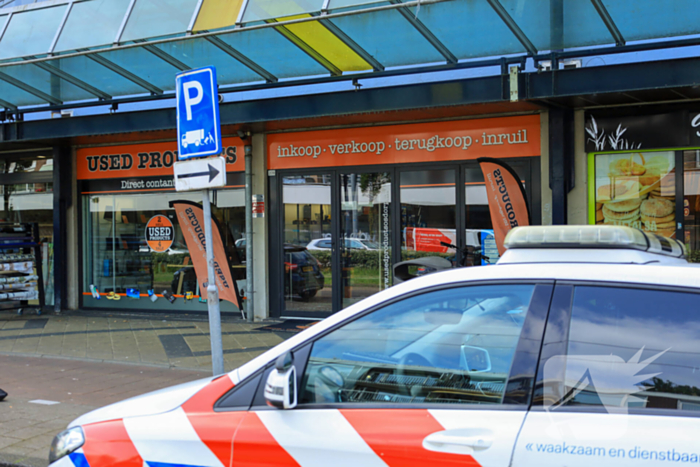 Weer een overval op winkel Used Products