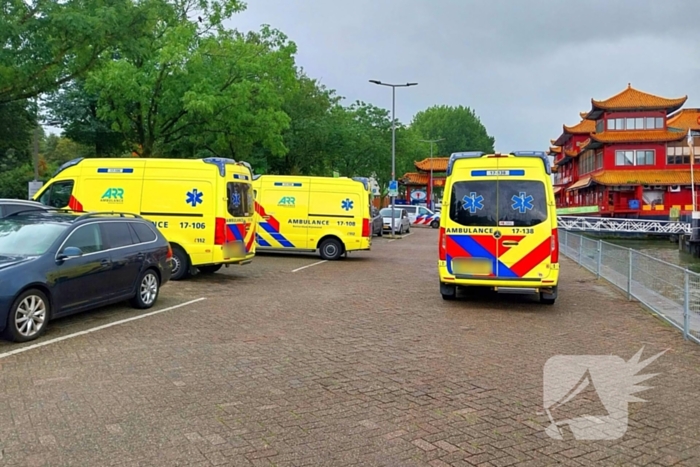 Veel hulpdiensten ingezet voor incident op water
