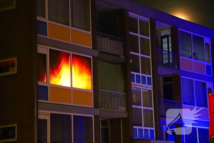 Brand in woning snel onder controle