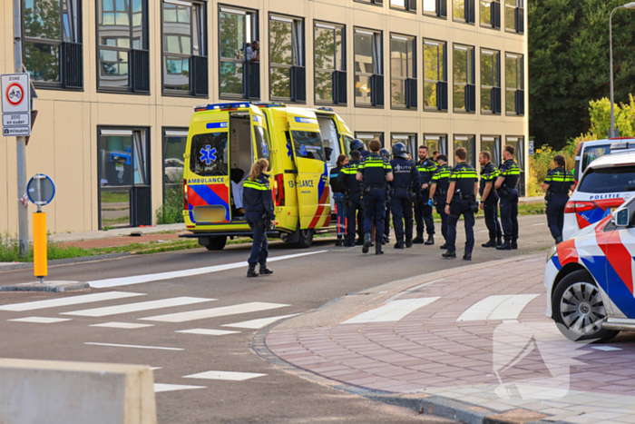 Hondengeleider overmeesterd persoon met onbegrepen gedrag