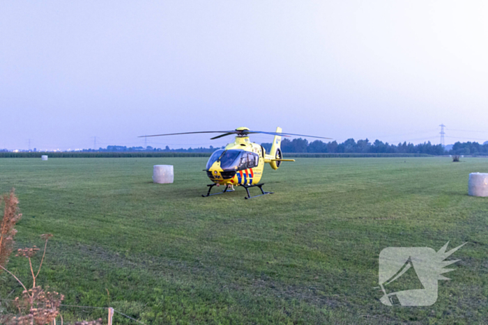 Jonge motorcrosser ernstig gewond bij ongeval