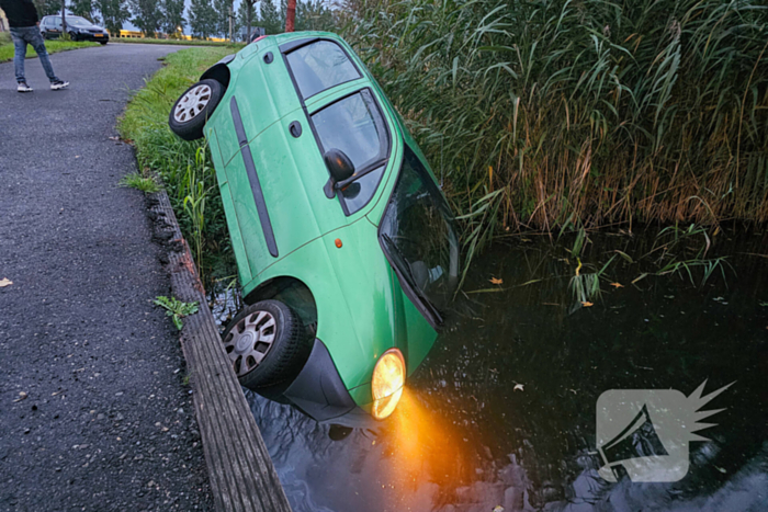 Bezorger te water na mislukte keer poging