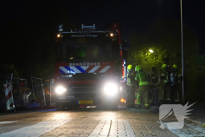 Grote brand in voormalig schoolgebouw