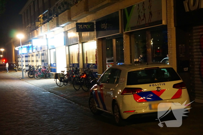 Overval bij de action filiaal