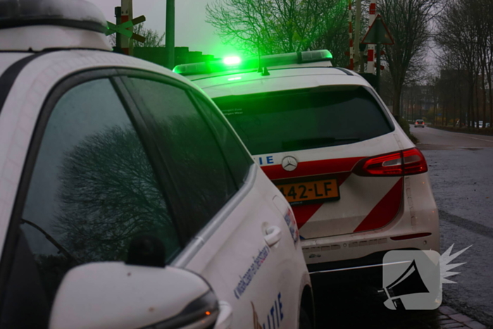 Fietser gewond bij botsing met trein