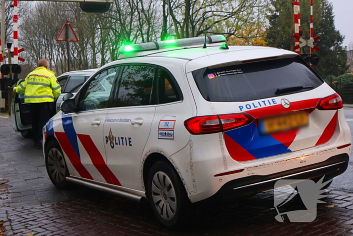 Fietser gewond bij botsing met trein