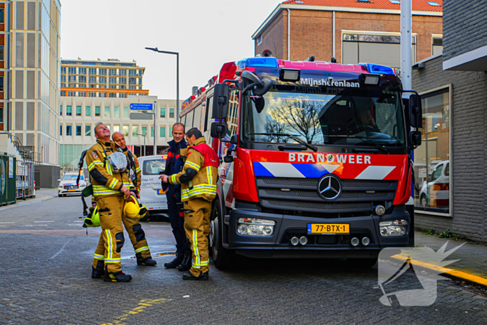 Rokende lasapparaat zorgt voor ontruiming school