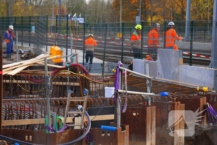Treinverkeer deels stilgelegd vanwege spoor verzakking