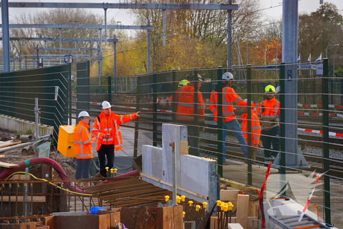 Treinverkeer deels stilgelegd vanwege spoor verzakking