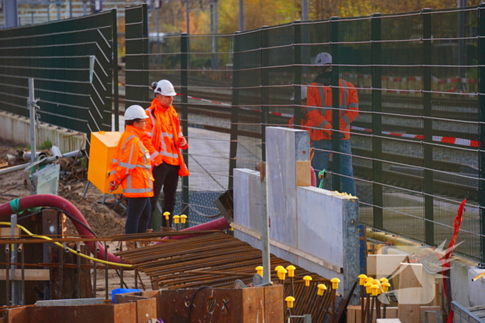 Treinverkeer deels stilgelegd vanwege spoor verzakking