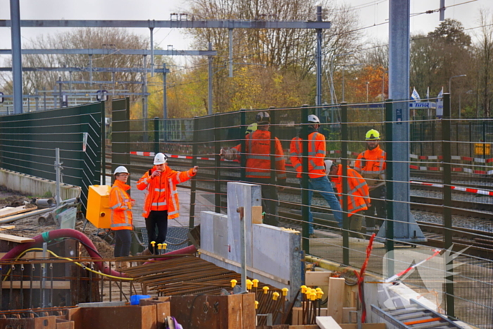 Treinverkeer deels stilgelegd vanwege spoor verzakking