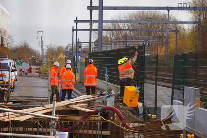 Treinverkeer deels stilgelegd vanwege spoor verzakking