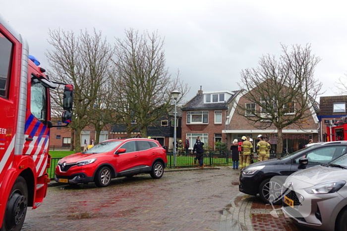 Gewonde en forse rookontwikkeling bij woningbrand