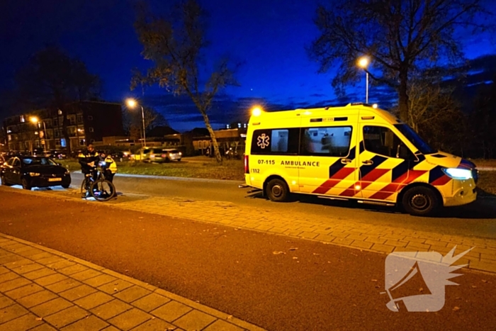 Fietser geschept door automobilist