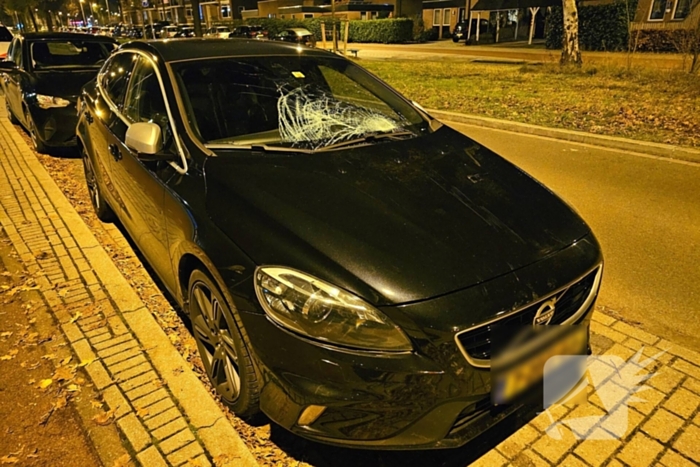 Fietser geschept door automobilist