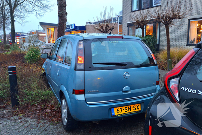 Automobilist botst tegen boom