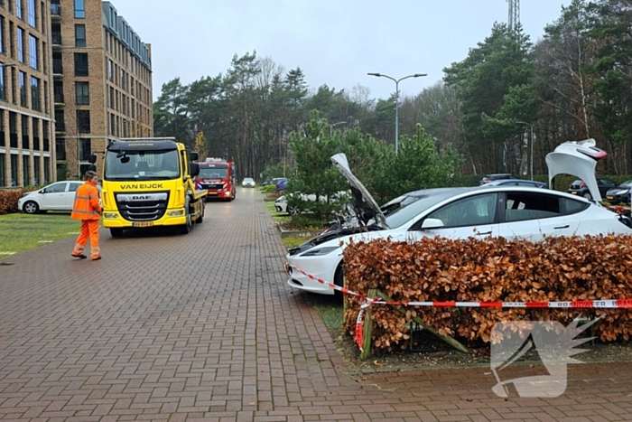 Nacontrole na brand elektrische auto's