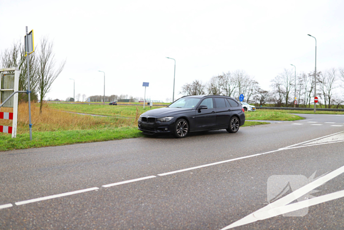 Motorrijder gewond bij ongeval op provinciale weg